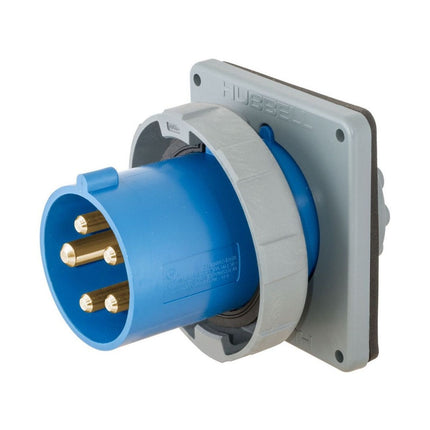 HUBBELL HBL560B9W PS IEC INLET 4P5W 60/63A 120/208V 4X/69K