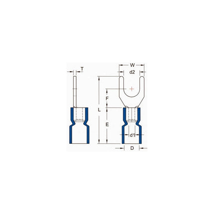 MORRIS 01166 12-10 1/4 VINYL SPADE SM PK