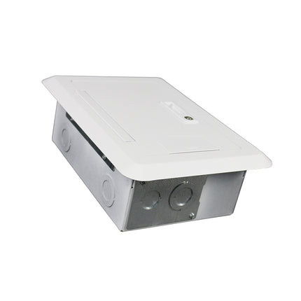 WIREMOLD EHWB4-WH 4-GANG RECESSED HINGED WALL BOX