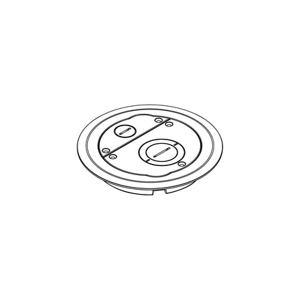 WIREMOLD 6CFFTCBZ 6IN FURNITURE FEED COVER ASEM-BRONZ
