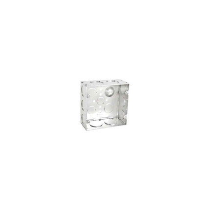 72171-3/4-1W - Welded Junction Box 2-1/8" Deep 3/4 & 1" KOs, 4-11/16", 25 Pak
