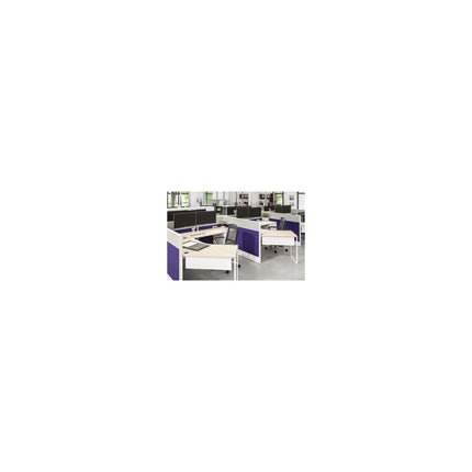 Desktop Power Center Slim 3 Outlet 2 USB White/Gray
