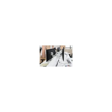 Desktop Power Center Slim 3 Outlet 2 USB White/Gray
