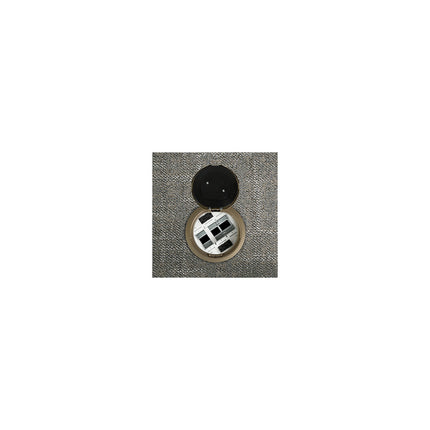 8AT Prewired Evolution‚Ñ¢ Poke Thru Device, Surface Style Cover, Brass