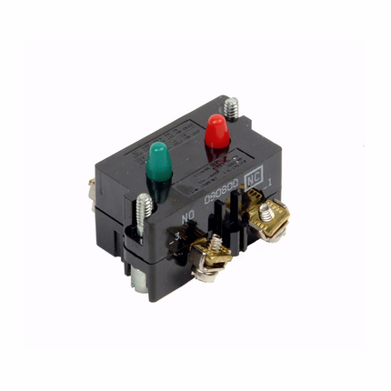 Eaton 10250T pushbutton contact block, 10250T series, Standard Contact Block, Pressure terminal, 1NO-1NC