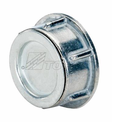 1" Rigid Zinc Conduit Bushings with Steel Cap