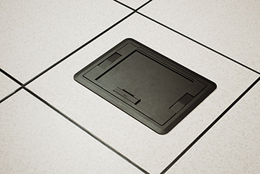Evolution Series EFB6, EFB8, EFT10 Floor Box Surface Style Cover with Carpet Insert