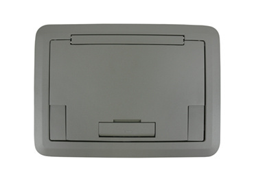 Evolution Series EFB45 Floor Box Surface Style Cover with Solid Lid TR