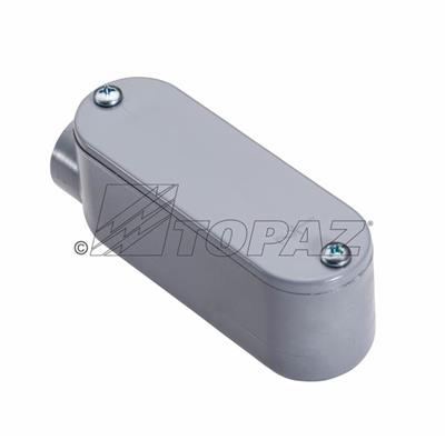 1/2" Schedule 40 PVC E Type Conduit Bodies with Junction Boxes
