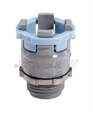 Threaded ENT Terminal Adapter 1/2" PVC Schedule 40