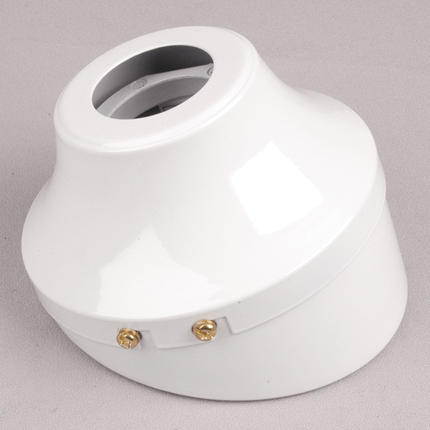 Slope Ceiling Adapter in White