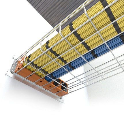 EZ-Path Series 44+ Fire-Rated Pathway Multi-Slot 8-Grid Kit, Full kit with 8 devices, hanger brackets & one EZG844 frame