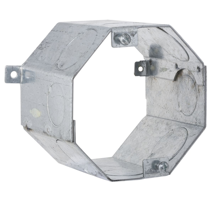 Concrete Ring, Welded, 3-1/2 in. Deep, Single Row 3/4 in. & 1 in. KO's