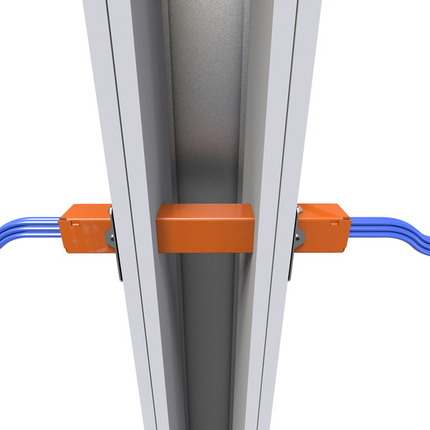 EZ-Path Series 22 Fire-Rated Pathway Kit, Full kit with device, wall plates & labels