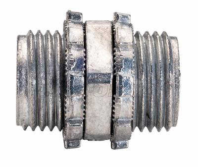 3/4" Box Spacing Connector with Twin Locknuts