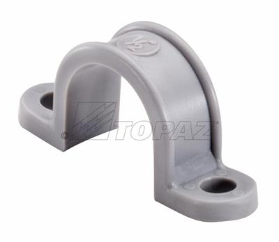 1" PVC Two Hole Pipe Straps