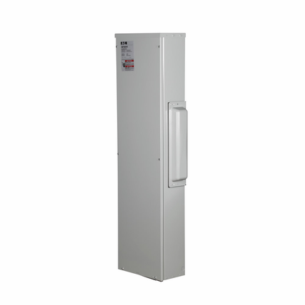 Eaton Main Terminal Box, 600A, Copper, NEMA 3R, Overhead/underground, Four-wire, Three-phase, 120/208V, (2) 250-500 kcmil
