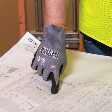 Knit Dipped Gloves, Cut Level A2, Touchscreen, Medium, 2-Pair