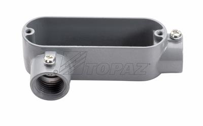 1/2" EMT & Rigid LR Type Combination Conduit Body
