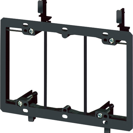 Three Gang Low Voltage Mounting Bracket Device