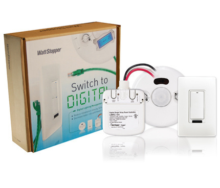 Digital Manual-On Single-Relay Kit,plenum rated cables,white