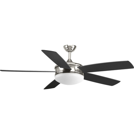 60" 5 Blade Ceiling fan in Brushed Nickel