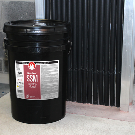 Firestop Mortar 6 Gallon Pail (22 Lbs./10 Kilos)