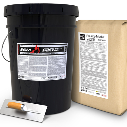 Firestop Mortar 6 Gallon Pail (22 Lbs./10 Kilos)