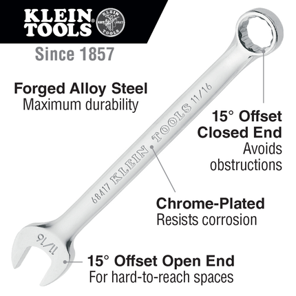 Combination Wrench, 1-Inch