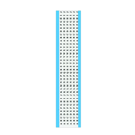 Wire Marker Cards (Z)