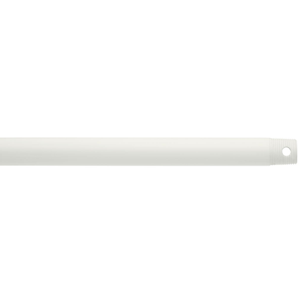 Dual Threaded 24" Downrod White