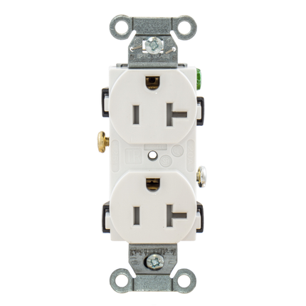 Construction/Commercial Receptacles CR20WHITR