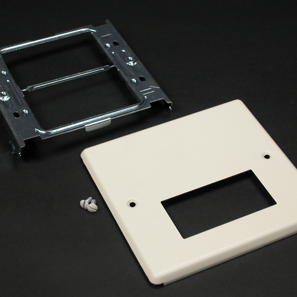 4047 Two-Gang Cover Rectangular Opening and Modular Furniture