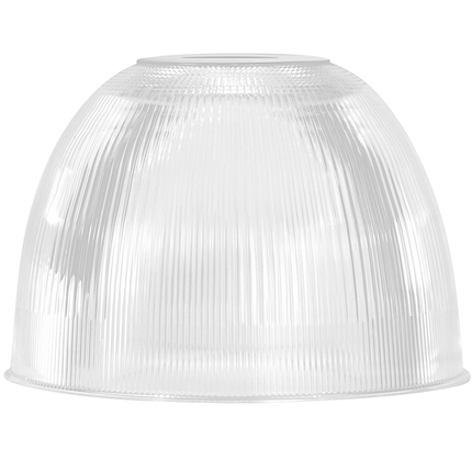 HIGH BAY HAYBAY 11 INCHES PRISMATIC ACRYLIC REFRACTOR 16 INCHES DIAMETER