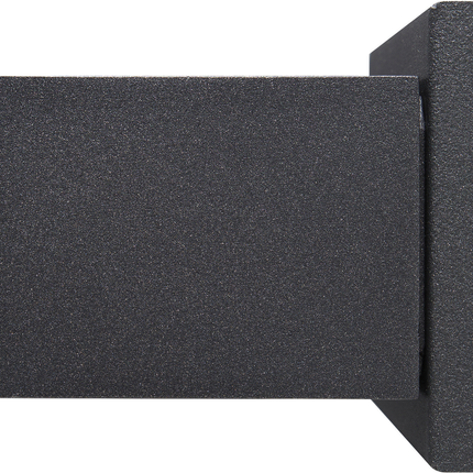 Verona LED Rectangular Up/Down Fixture; Anthracite Finish