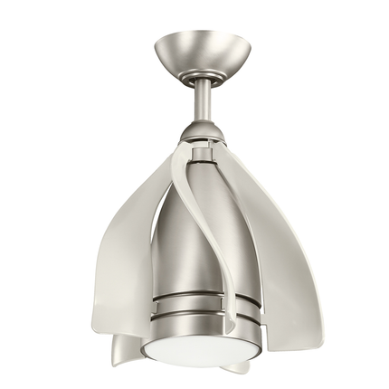 Terna™ LED 15" Fan Brushed Nickel