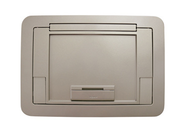 Evolution Series EFB45 Floor Box Flush Style Cover with Floor Insert