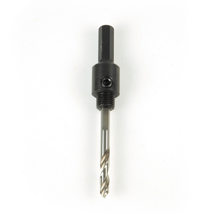 Hole Saw Arbor with Adapter, 3/8-Inch