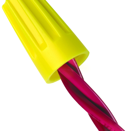 Wire-Nut® Wire Connector, Model 74B® Yellow, Bag of 500