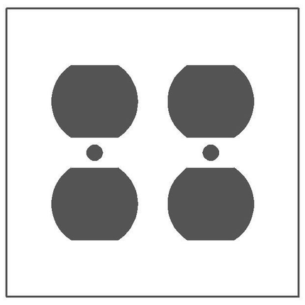 86102, Wallplate