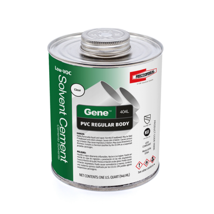Gene 404 Low Voc PVC 1 qt.