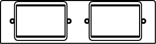 FIT Series Poke-Thru Device Faceplate