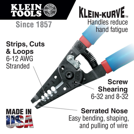 Klein-Kurve® Wire Stripper/Cutter