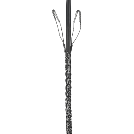 Support Grips, Double Eye, Single Weave, Split Mesh, Lace Closing, Tin-Coated Bronze, 1.00-1.24"
