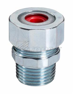 3/4" Steel Flexible Cord Connectors Cable Range .15"-.25"
