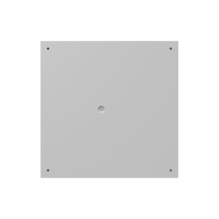 18x8x18 Screw Cover Type 1 UL Steel No KO Gray Cover w/ Teardrop Slots Holes In Back