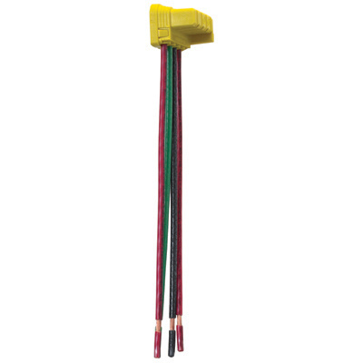 PlugTail® Switch Right Angle Connector 4-Wire, 6-in Solid THHN12