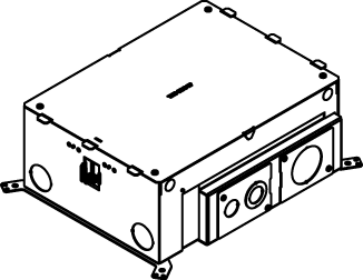 Evolution™ Series Eight Gang Floor Box