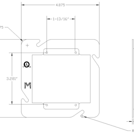 11375, Square Box Cover