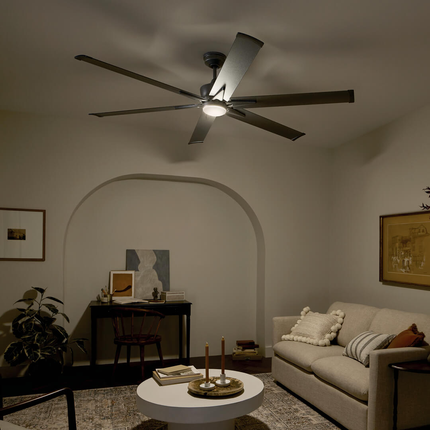 Szeplo™ II LED 80" Fan Weathered Steel